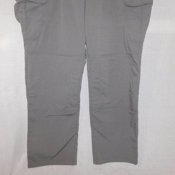 5.11 Tactical Stryke Pants Gray Women's 20 Regular Cargo Pockets Heavy Duty - Picture 4 of 11